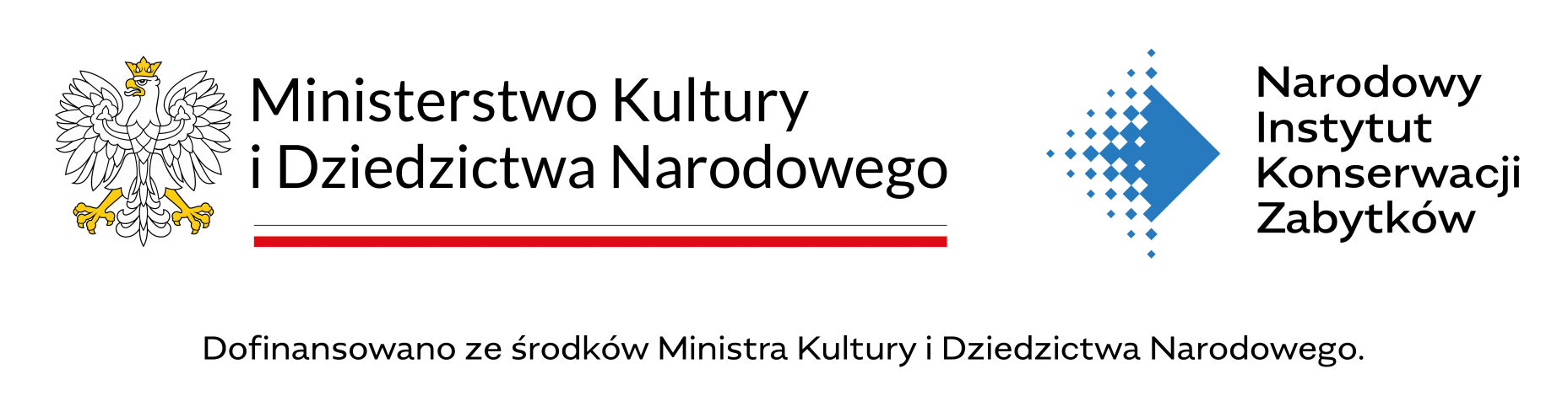 logotyo Ministerstwa Kultury i Dziedzictwa Narodowego